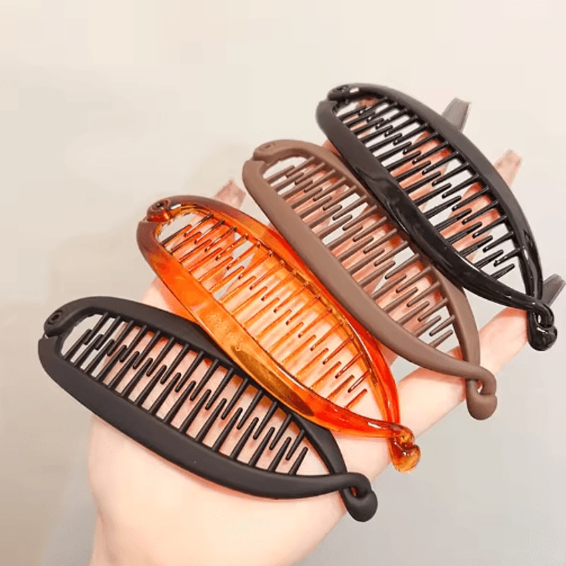 Modern Fish Tail Hair Clip Set Stylish Plastic Hairpin For Everyday Occasion Styling 14PCS 3