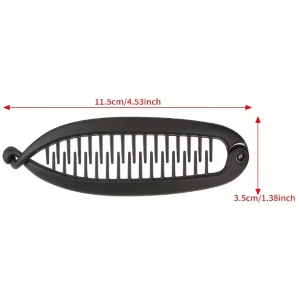 Modern Fish Tail Hair Clip Set Stylish Plastic Hairpin For Everyday Occasion Styling 14PCS 8