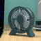 UltraQuiet Desk Fan Compact PlugIn Bedside Office Cooling Fan 2