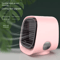 Mini USB Air Cooler Desktop Cooling Fan With Humidifier Mist Spray 2