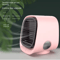 Mini USB Air Cooler Desktop Cooling Fan With Humidifier Mist Spray 3