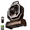 20000mAh Battery Operated Portable Camping Fan With LED Light Rechargeable Desk Outdoor Fan 2