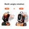 20000mAh Battery Operated Portable Camping Fan With LED Light Rechargeable Desk Outdoor Fan 6