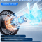 Hipacool Magnetic Golf Cart Fan USB Powered 360 Rotating Portable Cooling Fan 6