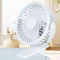 Mini ClipOn Fan USB Rechargeable Portable Desk Fan With 180 Adjustable Cooling 5