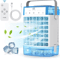 4in1 Portable Air Conditioner Fan USB Mini Air Cooler With Remote Timer Humidifier 0