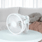VE ClipOn Table Fan USB Rechargeable Portable Mini Fan With Night Light 3