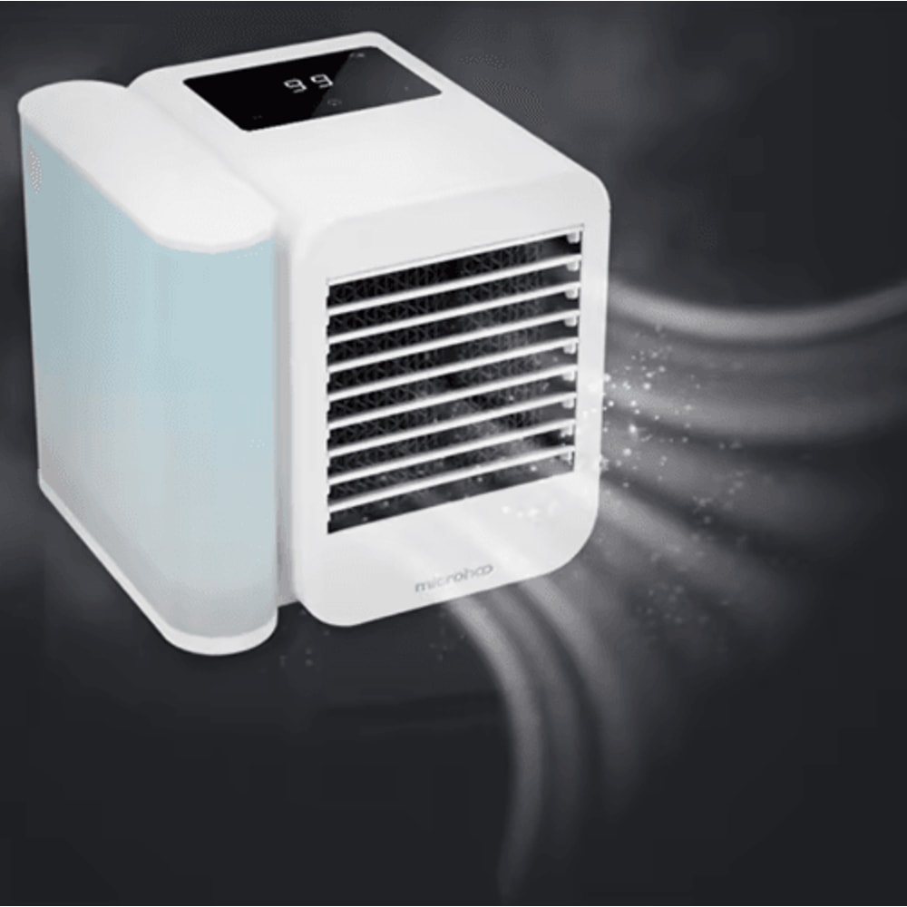 Microhoo Mini Air Conditioner Portable Air Cooler With Humidifier Aromatherapy Diffuser 1