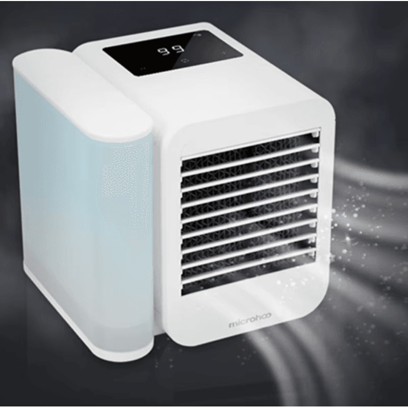Microhoo Mini Air Conditioner Portable Air Cooler With Humidifier Aromatherapy Diffuser 6
