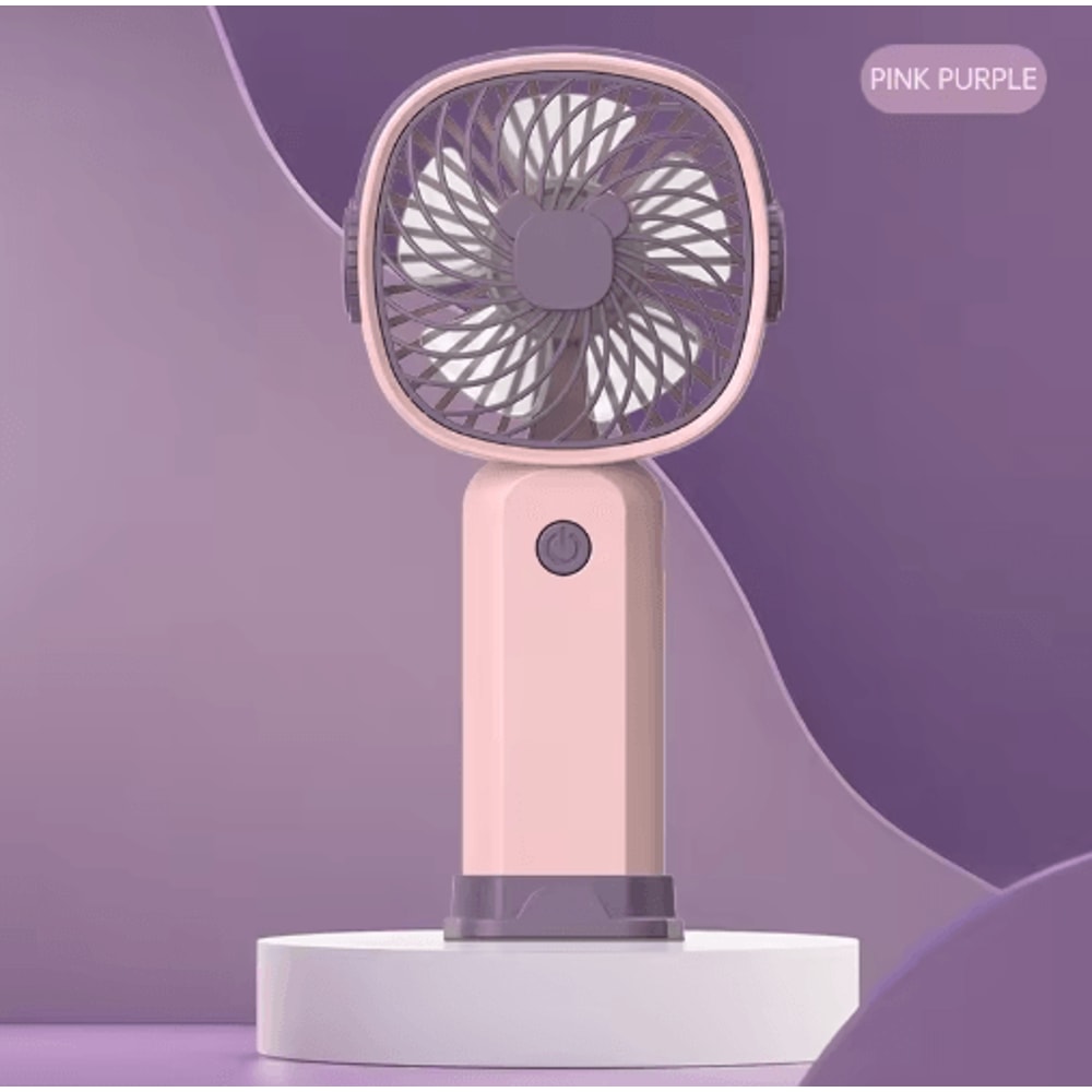 Mini Handheld Fan With Stand USB Portable Desktop Fan For Personal Cooling 1