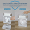 3in1 Mini Air Cooler Portable Air Conditioner Fan With Humidifier LED Night Light 3