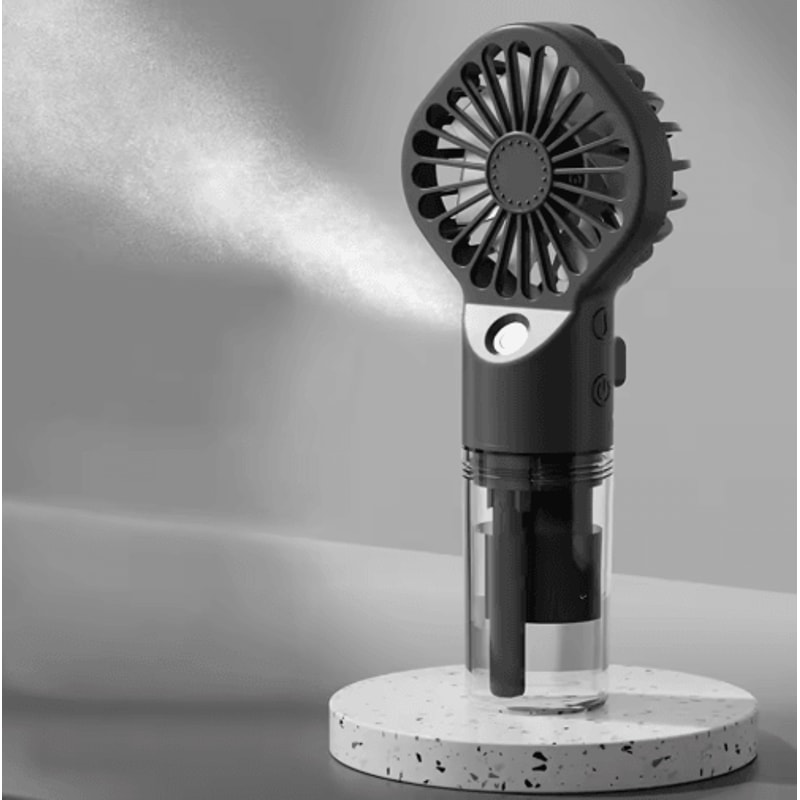 Portable Mist Handheld Fan USB Rechargeable Mini Spray Fan With Humidifier 3
