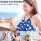 Portable Mist Handheld Fan USB Rechargeable Mini Spray Fan With Humidifier 8
