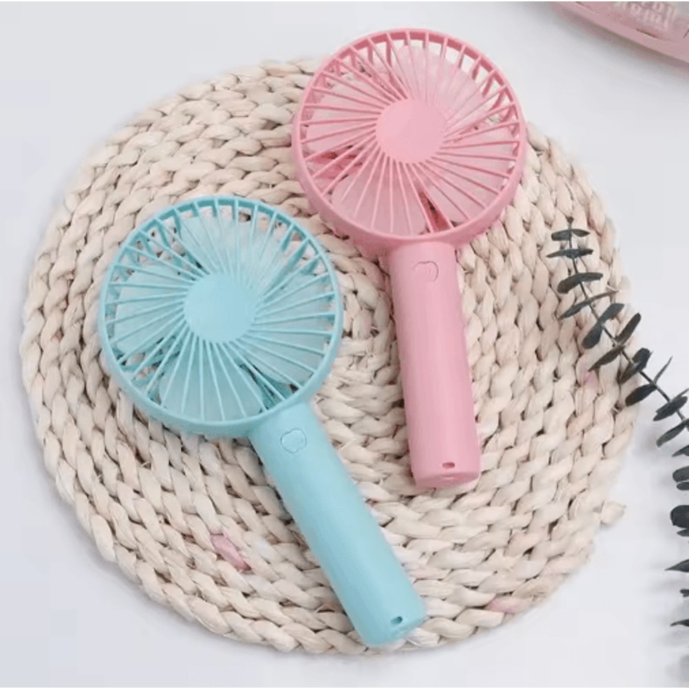 Mini Handheld Fan USB Rechargeable Portable Desk Fan For Travel Daily Cooling 10