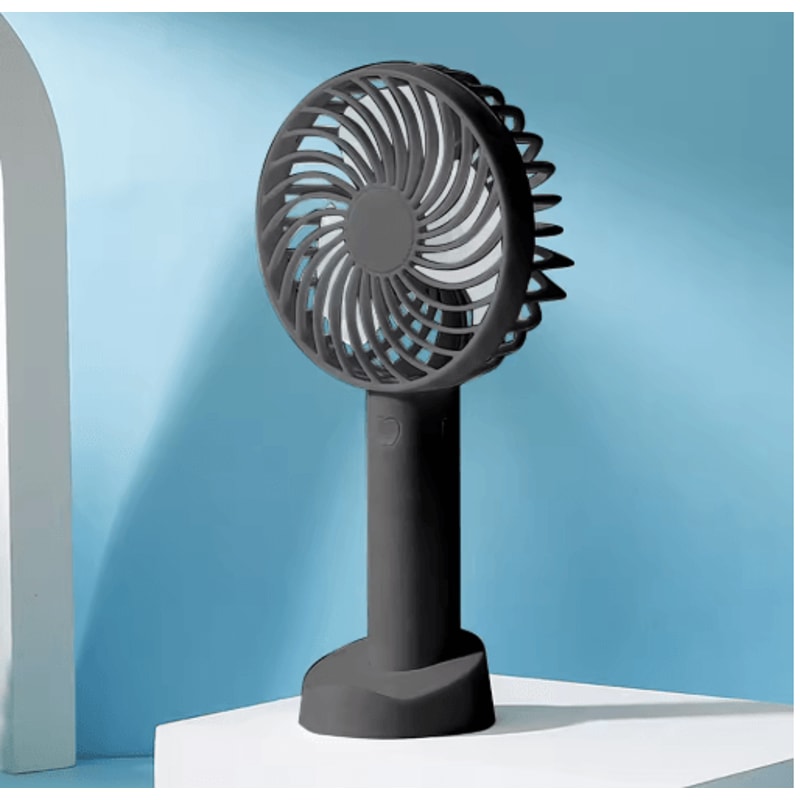 Mini Handheld Fan USB Rechargeable Portable Desk Fan For Travel Daily Cooling 6