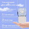 Foldable Handheld Fan USB Rechargeable Portable Neck Mini Table Fan 2