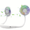 Portable Neck Fan With ColorChanging LED HandsFree 360 Aromatherapy Cooling Fan 2