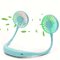 Portable Neck Fan With ColorChanging LED HandsFree 360 Aromatherapy Cooling Fan 3
