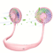Portable Neck Fan With ColorChanging LED HandsFree 360 Aromatherapy Cooling Fan 4
