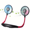 Portable Neck Fan With ColorChanging LED HandsFree 360 Aromatherapy Cooling Fan 5