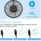 Portable Neck Fan With ColorChanging LED HandsFree 360 Aromatherapy Cooling Fan 0