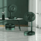 Foldable Mini Desktop Fan USB Rechargeable Retractable Cooling Fan For Dorm Office 7