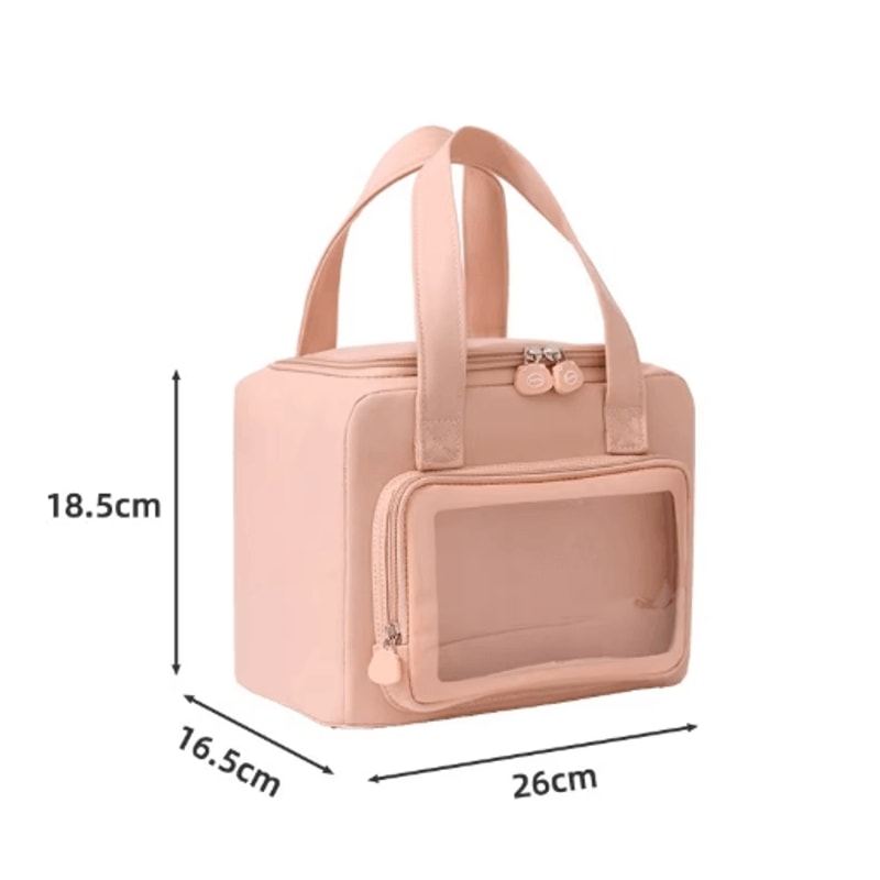 8L Cartoon Insulated Lunch Bag Large Capacity Portable Lunch Tote For School Travel 6
