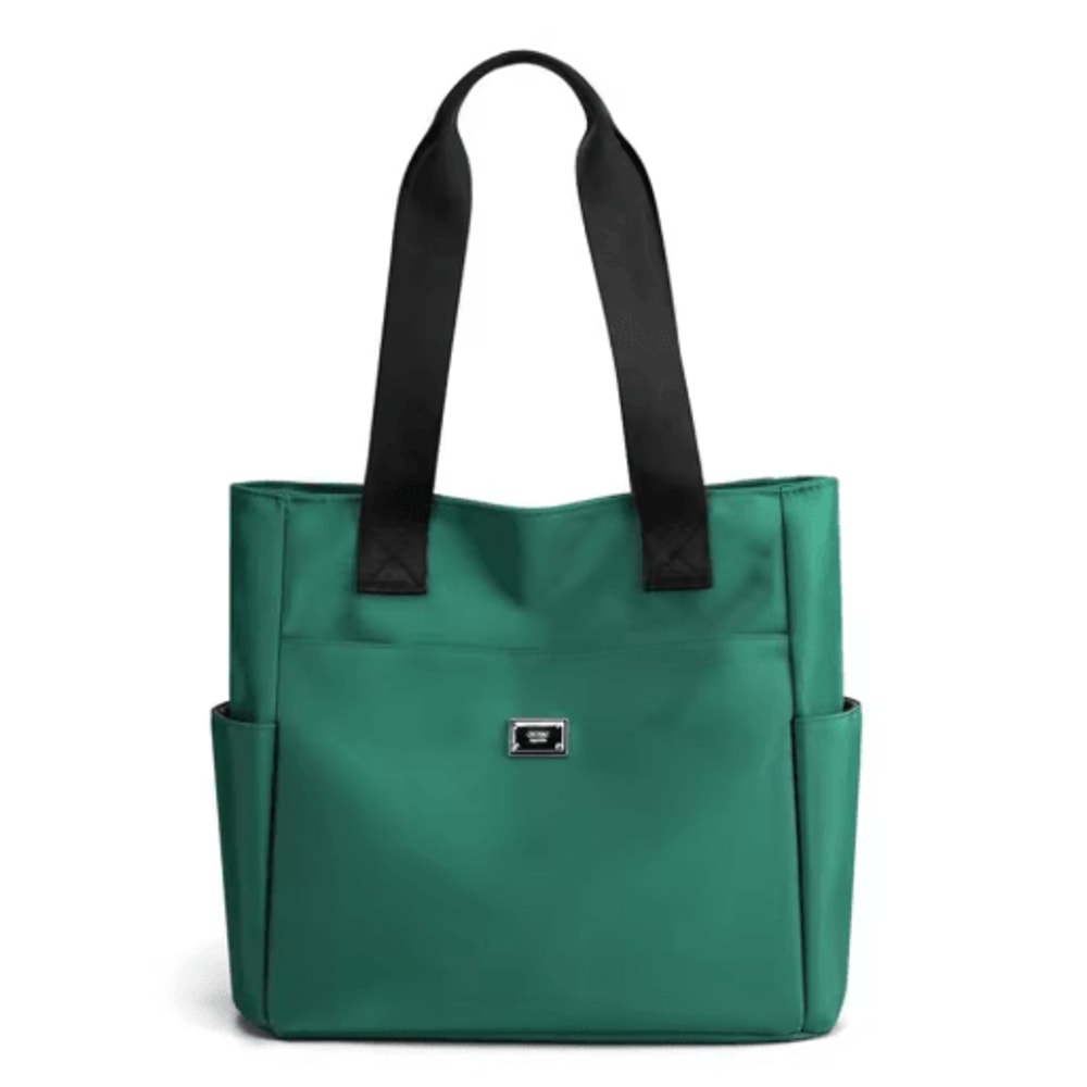 Waterproof Nylon Tote Bag Large Capacity Lightweight Shoulder Handbag For Travel Daily Use 2