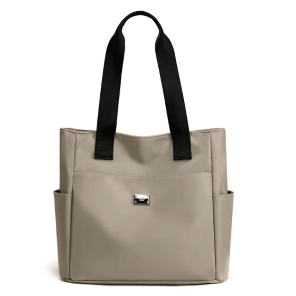 Waterproof Nylon Tote Bag Large Capacity Lightweight Shoulder Handbag For Travel Daily Use 5