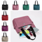 Waterproof Nylon Tote Bag Large Capacity Lightweight Shoulder Handbag For Travel Daily Use 9