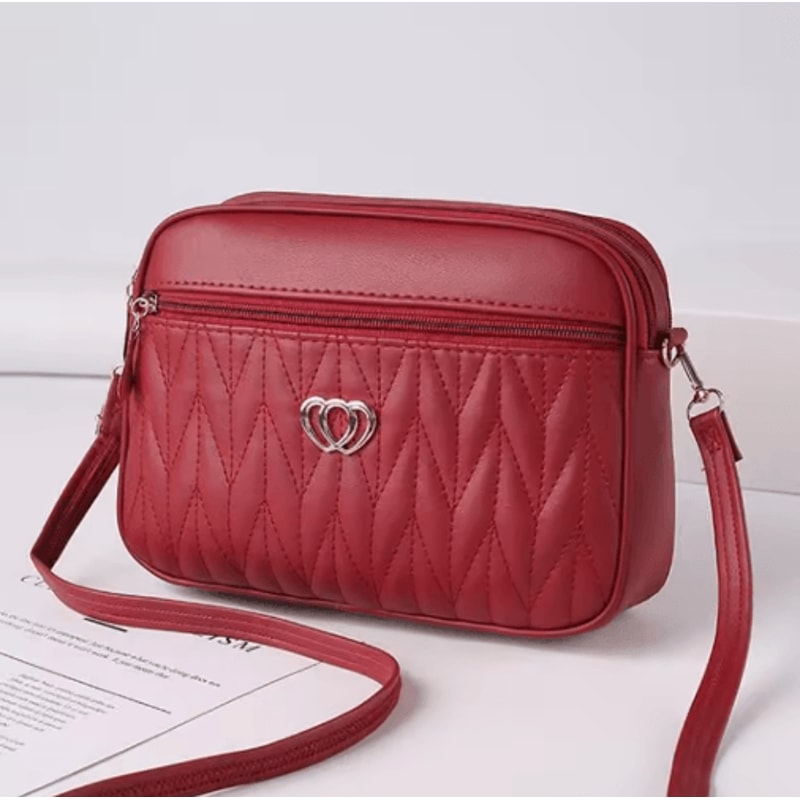 Luxury PU Leather Womens Crossbody Bag Designer Shoulder Handbag For Everyday Style 2