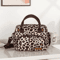 Leopard Print Insulated Lunch Bag Large Capacity Crossbody Lunch Tote For Moms Travel 3