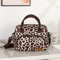 Leopard Print Insulated Lunch Bag Large Capacity Crossbody Lunch Tote For Moms Travel 3