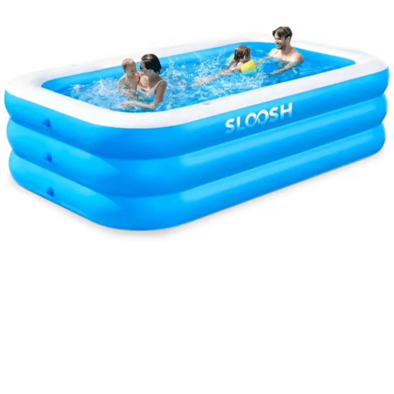 JOYFY FullSized Inflatable Swimming Pool Large Family Backyard Pool For Summer Fun 120by72 1