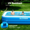 JOYFY FullSized Inflatable Swimming Pool Large Family Backyard Pool For Summer Fun 120by72 5