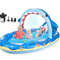 Dinosaur Inflatable Play Center Pool With Slide Kids Backyard Water Play Center With Sprinkler Pu 0