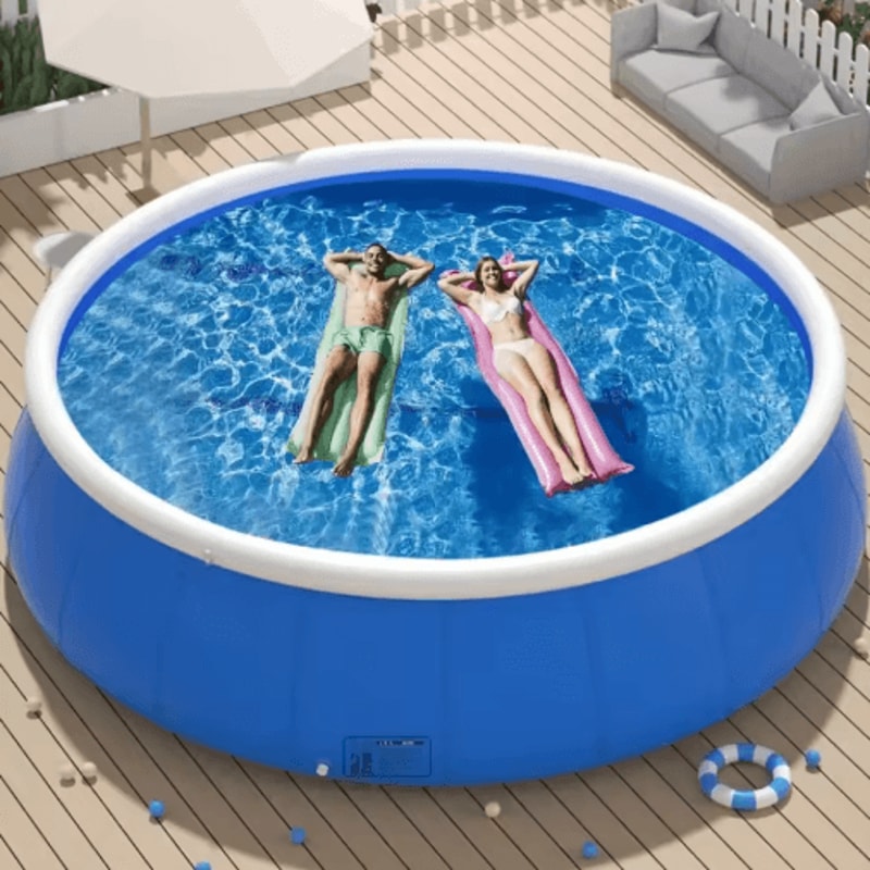 Butterfly Inflatable Swimming Pool FamilyFriendly Outdoor Portable Pool With Thickened Material 1