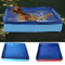 Foldable Dog Kiddie Pool NonInflatable Pet Bathing Tub For Dogs Cats 0
