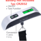 Portable Digital Luggage Scale LCD Hanging Baggage Weight Scale Up To 50kg110lb 6