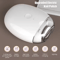 2in1 Electric Nail Clipper Automatic Nail Trimmer With LED Light For Baby Adults 6