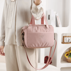 insulated lunch box bag, student hand-held lunch box bag, high-value office lunch bag, aluminum foil waterproof lunch ba