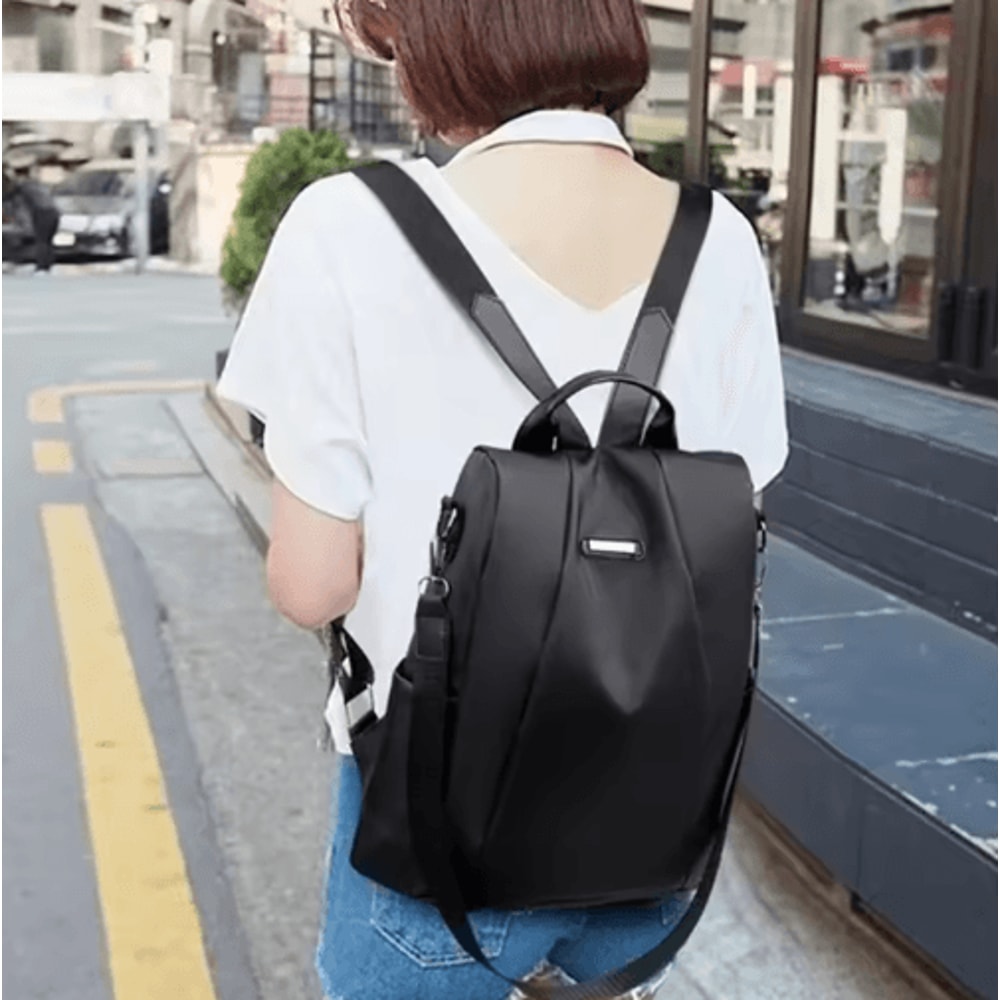 Womens Multifunctional Backpack Detachable Strap Casual Travel Shoulder Bag 0