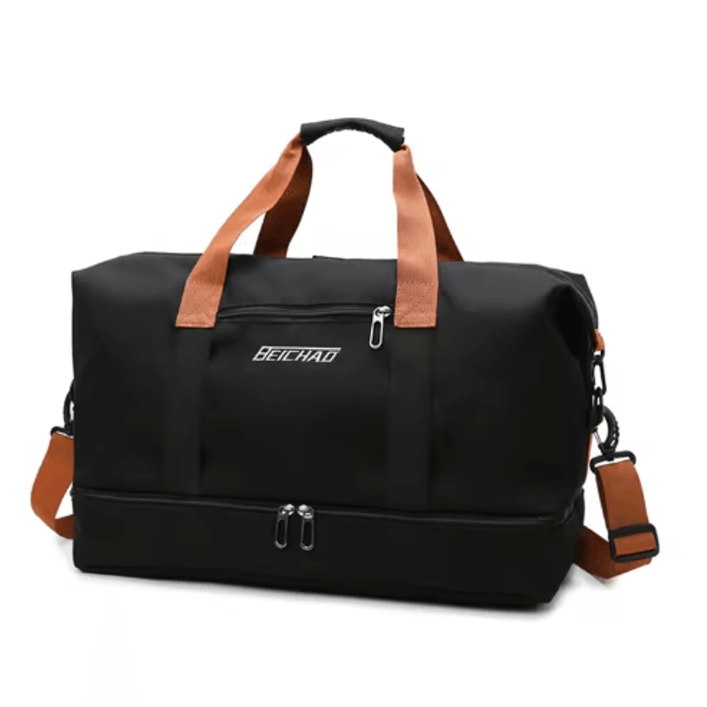 Expandable Travel Duffle Bag Large Capacity Womens Gym Overnight Shoulder Bag 5