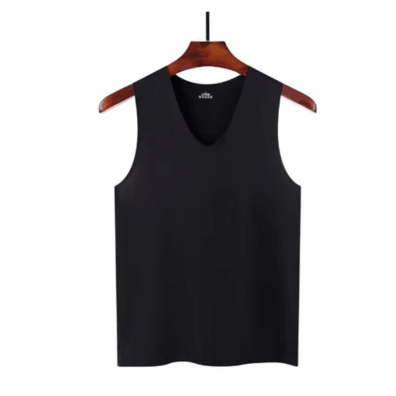 Mens Ice Silk Gym Tank Top Breathable Quick Dry Mesh Fitness Sleeveless Shirt 5