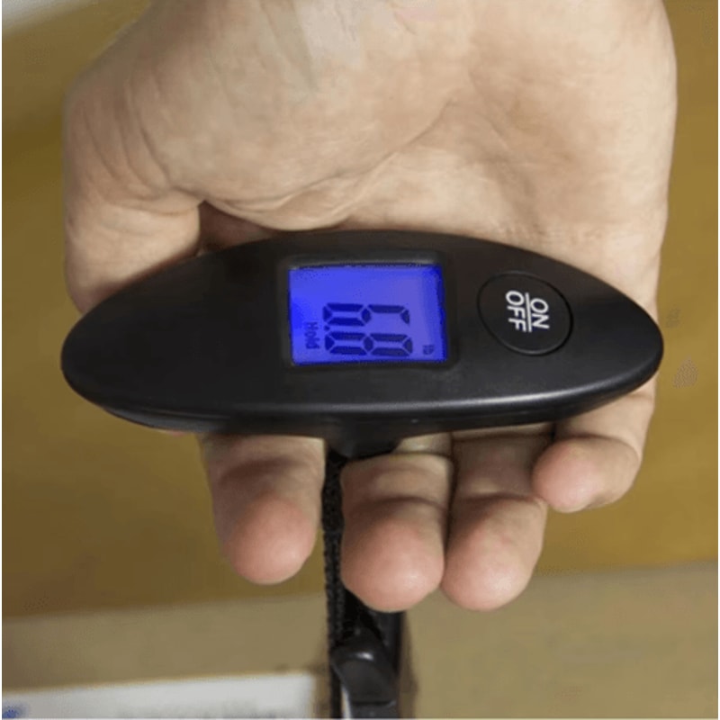 Portable Luggage Scale High Precision Digital Hanging Travel Weight Scale With LCD Display 8