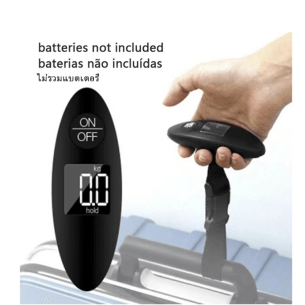 Portable Luggage Scale High Precision Digital Hanging Travel Weight Scale With LCD Display 0