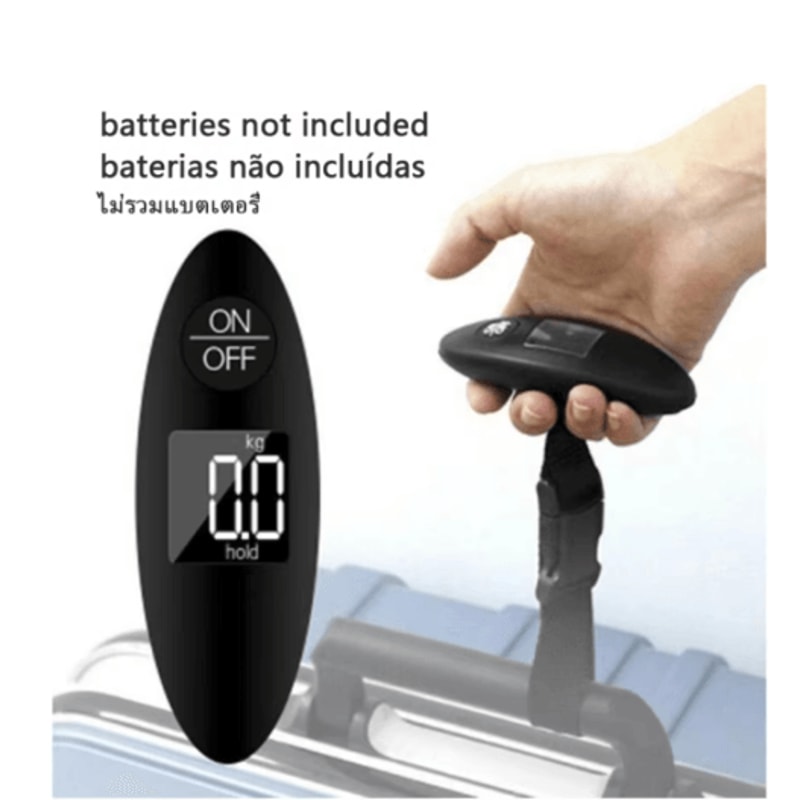Portable Luggage Scale High Precision Digital Hanging Travel Weight Scale With LCD Display 0
