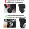 8 Piece Silicone Luggage Wheel Covers Noise Reducing Suitcase Caster Protectors For Smooth Travel 9