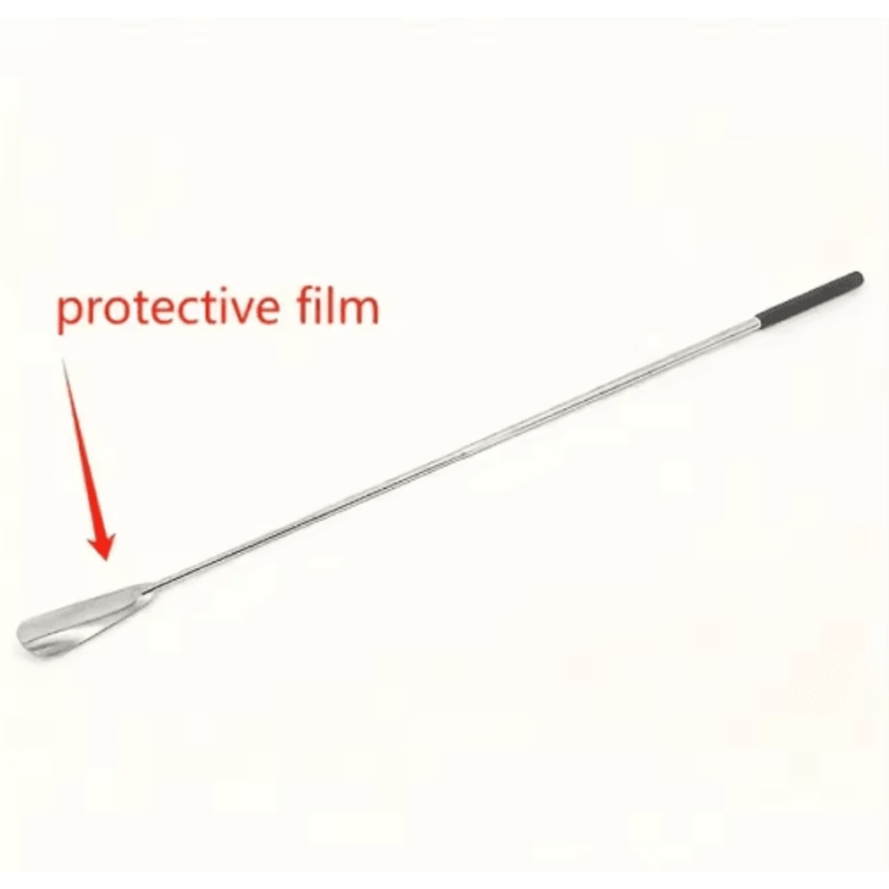 Retractable Stainless Steel Long Handle Shoe Horn Easy Wear Shoe Aid For Seniors Adults 1