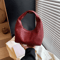 Womens Woven Embossed Hobo Shoulder Bag Soft PU Leather Small Top Handle Handbag 2